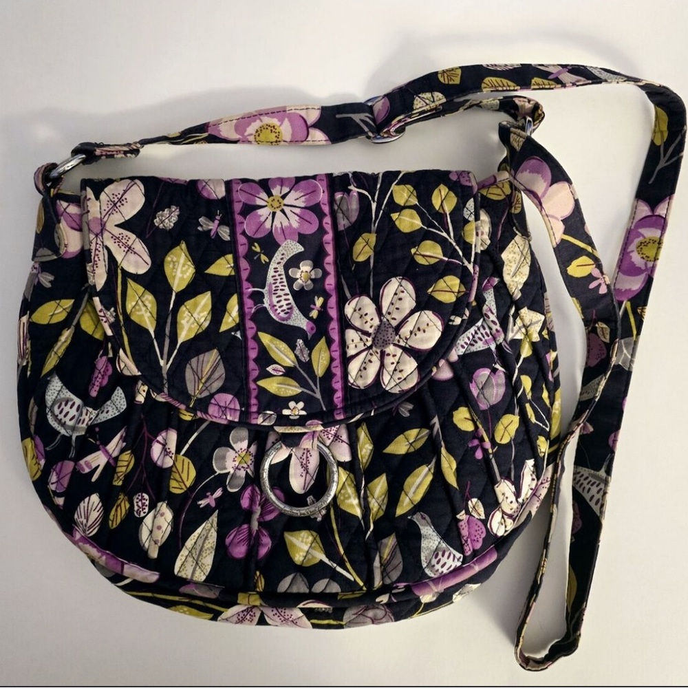 Vera Bradley Saddle Bag